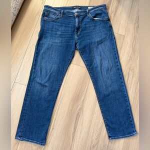Mavi Zach Straight Leg Jeans in Blue Denim 36x30(29) Stretch